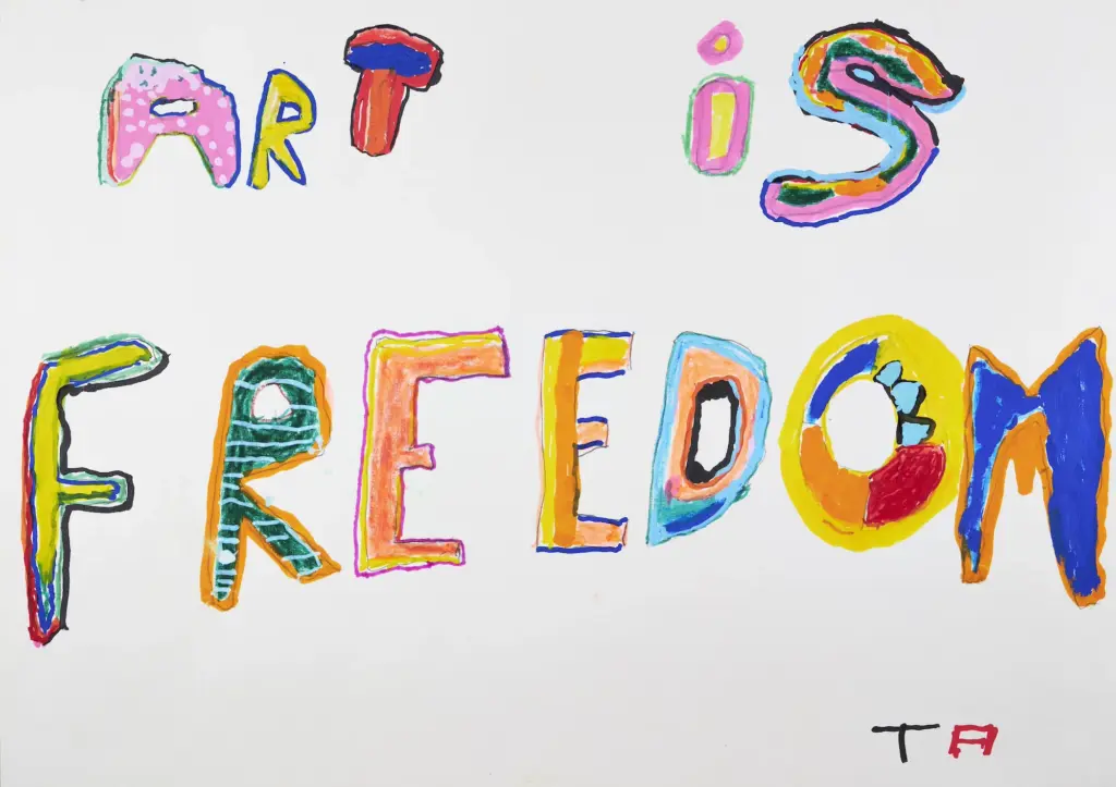 Tony Allen: Art is freedom (Copyright © Tony Allen, 2023)