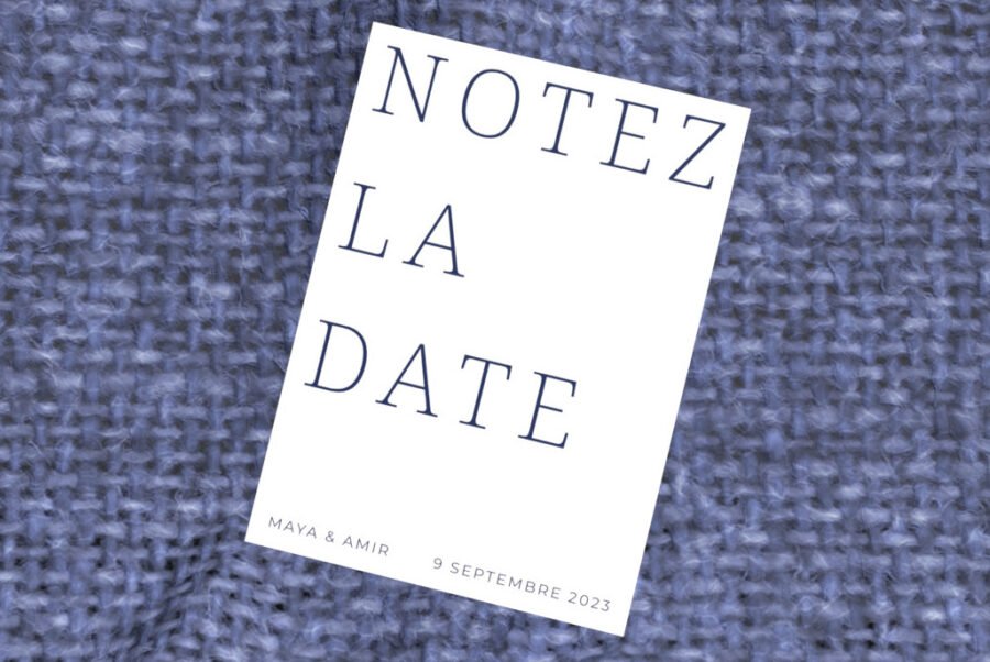 Notez la date